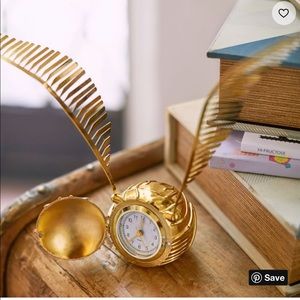 Pottery Barn HP Golden Snitch alarm clock